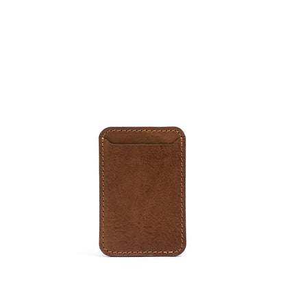 Full-Grain Leather Wallet compatible with MagSafe - Classic-4