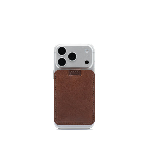 Leather Wallet compatible with MagSafe - 6 cards-0